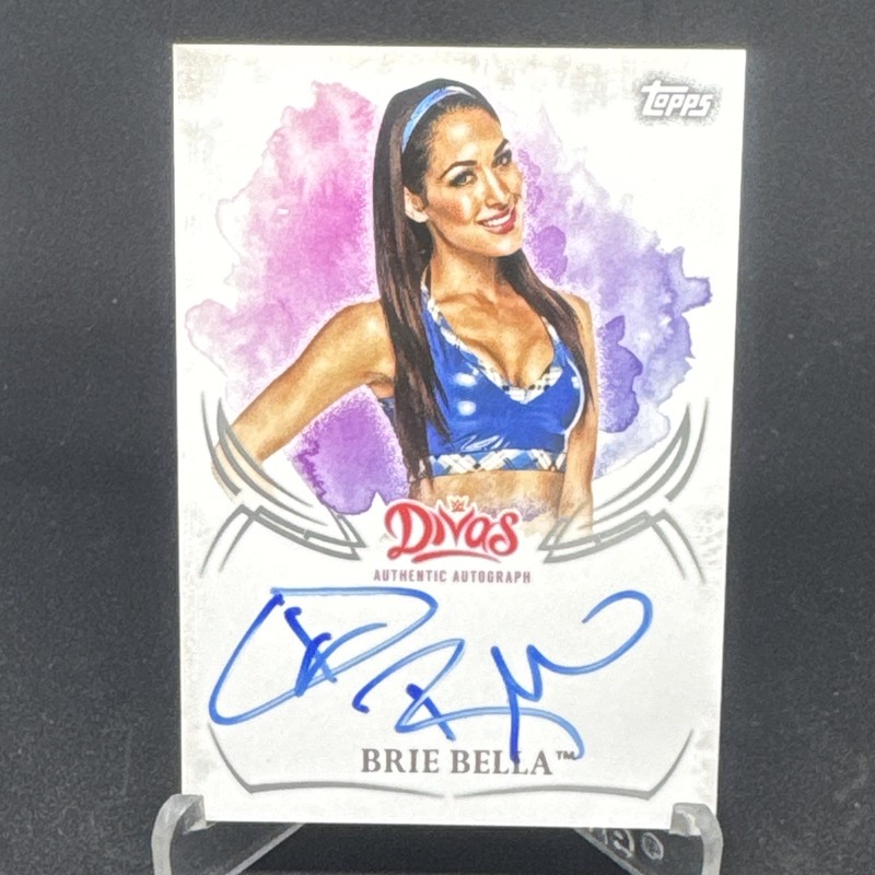 2015 Topps WWE Undisputed - Autographs Brie Bella #UA-BB (AU)