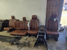 2017-2022 Ford F250-F350 Front/Rear King Ranch Seats w/Center Console SEE NOTES