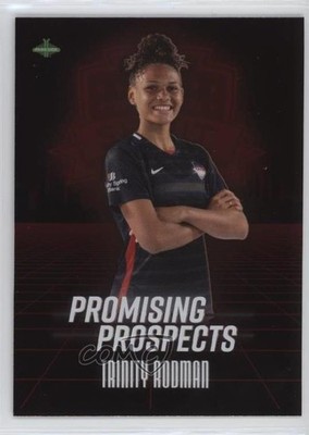 2021 Parkside NWSL Promising Prospects Red Trinity Rodman #1 Rookie RC 01rp