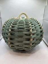 Longaberger Like Dresden And Company medium woven pumpkin (color Eucalyptus)