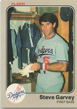 1983 Fleer #206 Steve Garvey