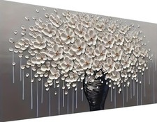 Large Diamond Art Kits for Adults, Flower Diamond Art Painting Kits for Adults,