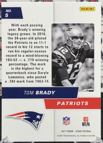 2016-2021 Tom Brady Collection Base Parallels Inserts Patriots Buccaneers A24 - Picture 33 of 155