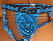 Papi Men's Jockstrap  Cotton  Spandex  Small