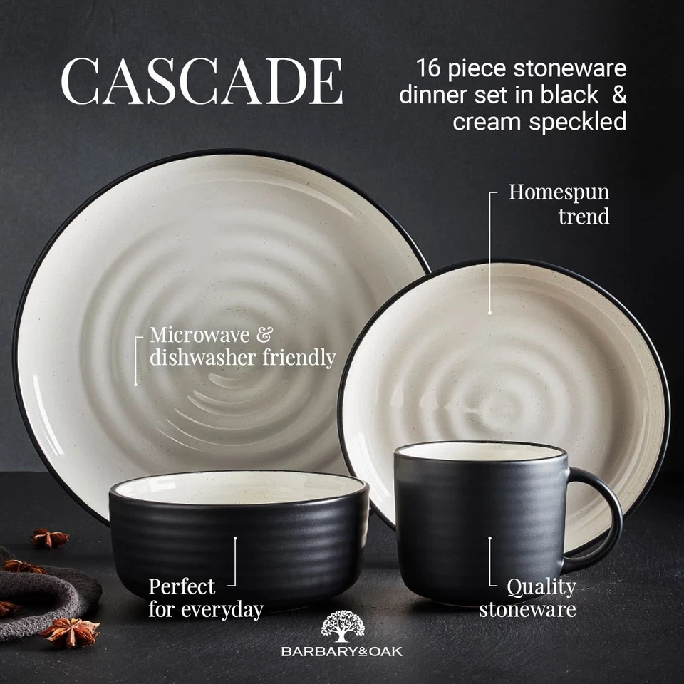Cascade 16pce Dinnerware Set - Image 2 of 4