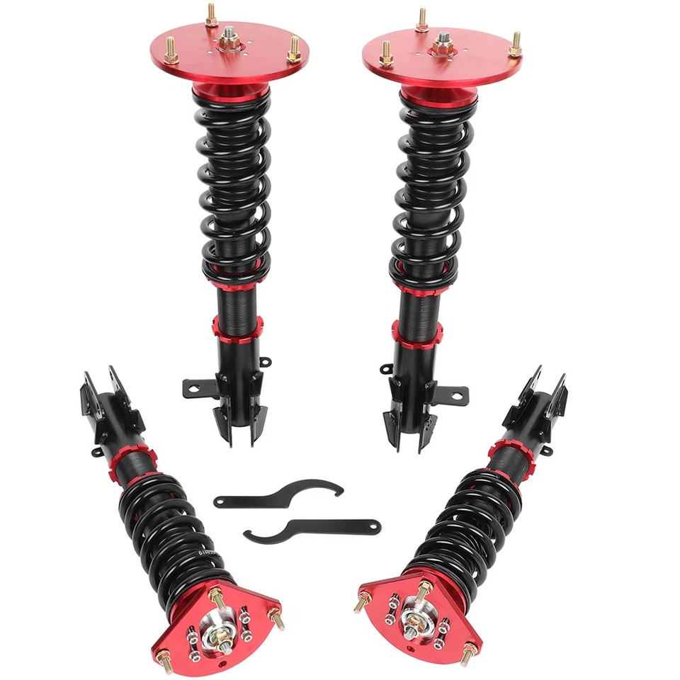 2pcs Front + 2pcs Rear Coilovers + 2pcs Spanner For 2003-2005 Dodge Neon SRT-4 Foto 2 de 4