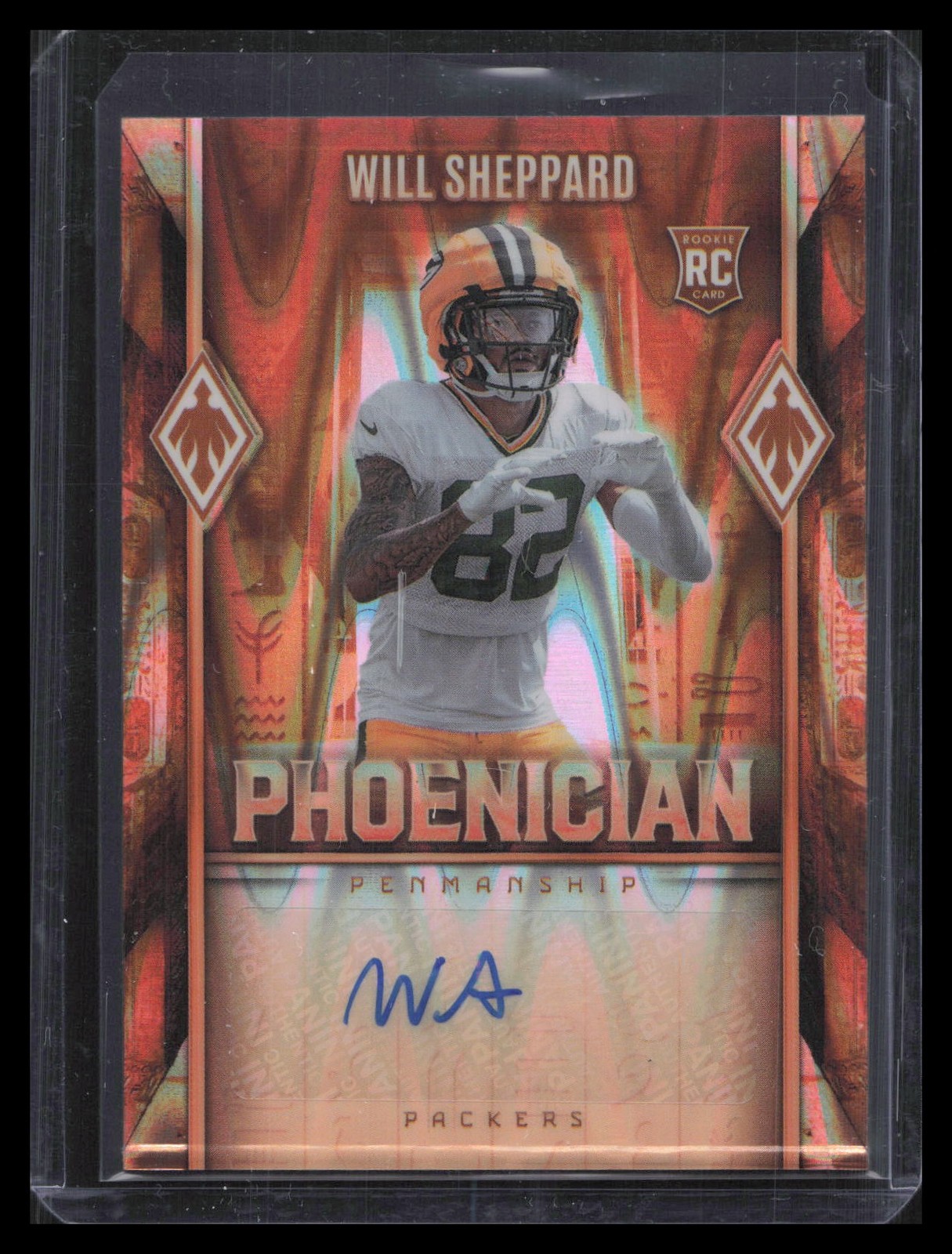 Will Sheppard 2025 Panini Phoenix Phoenician Penmanship RC Auto SSP /15 #PHP-WSD
