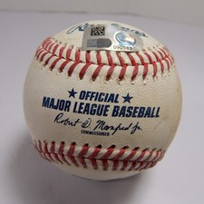 2022 Phillies Marlins Game Used Baseball Andrew Bellatti Miguel Rojas Ball