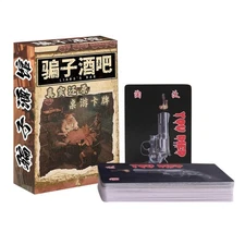 Liar's Bar Card Games For Family Fast-Paced Observation Game Interactive Travel