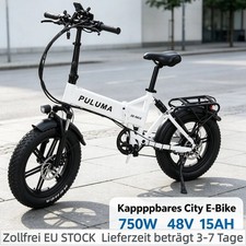 20''Fat Tire Elektrofahrrad 750W 48V15AH Klapprad City E-Bike 7-Gänge …