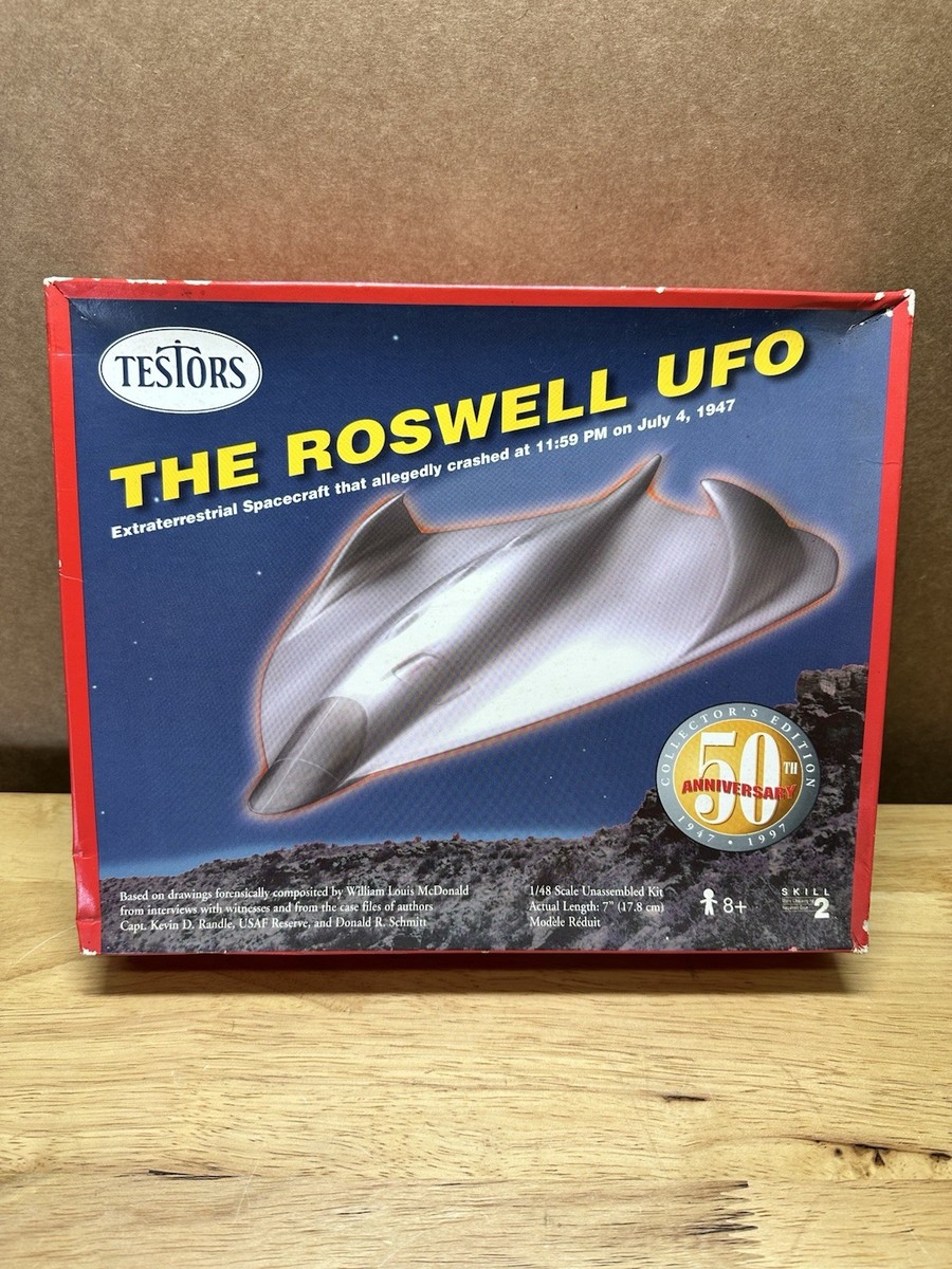 Testors 1/48 Scale The Roswell UFO Model Kit Airplane | eBay