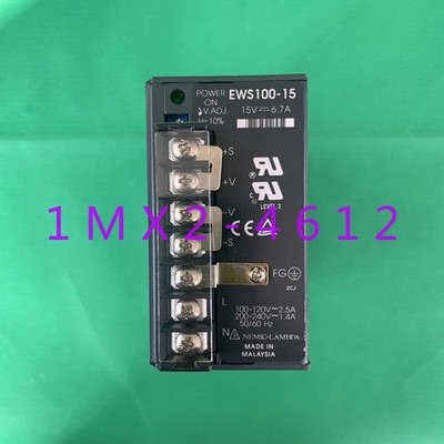 1pc used EWS100-15 15V 6.7A *hh
