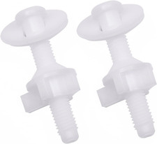 Toilet Seat Screws and Bolts, Universal Top Mount Toilet Seat Hinge Replacement