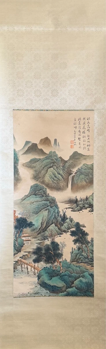 纸1940 年后中国风画作、画卷| eBay