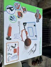 Indoor Mini Basketball Hoop, Over The Door Basket, with 4 basketballs