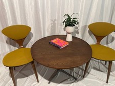 Pair Norman Cherner Plycraft MCM Mid-Century Modern Walnut Side Chairs Original