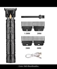 Professional Metal Hair Clipper Cordless Bear...