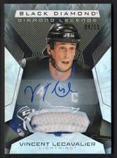 2025-26 Black Diamond Diamond Legends Autograph Patch Vincent Lecavalier 04/15