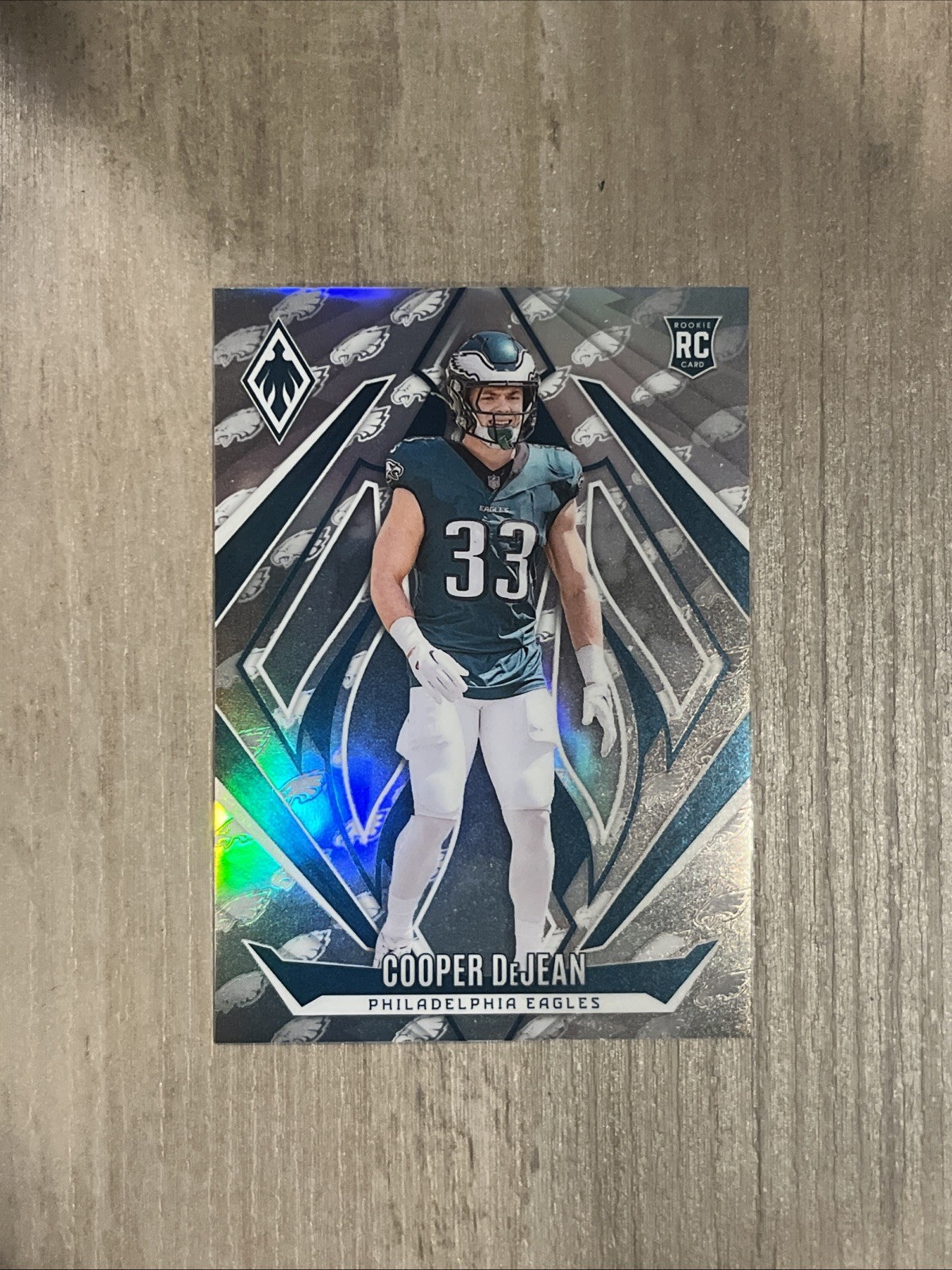 2024 Panini Phoenix Rookies Cooper DeJean #171 Team Logos /299 (RC)