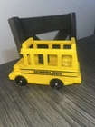 Vintage Little People Yellow School Bus 1988 fisher price toy