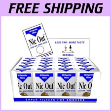 Nic Out Cigarette Filters - 30 Filters, 20 Packs
