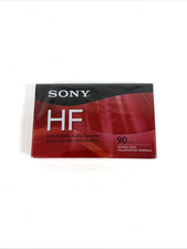 Sony HF 90/90 min. High Fidelity Blank Cassette Tape  BRAND NEW SEALED 