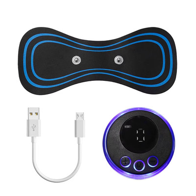 EMS Neck Massager Tragbare TENS Puls Maschine Zervikale Hals Zurück Patch Muskel