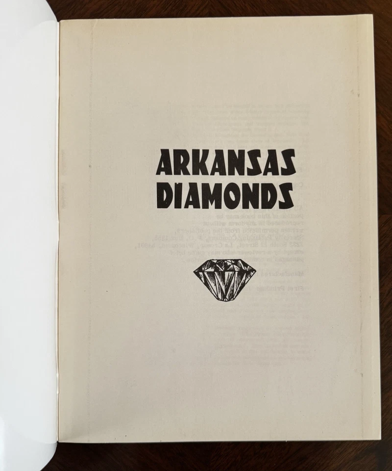 ARKANSAS DIAMONDS by Thomas P. Terry 1977 PB LN - Image 4 of 4