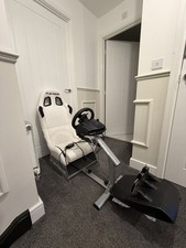 Image of Playseat Evolution + Logitech G29 wheel and pedals