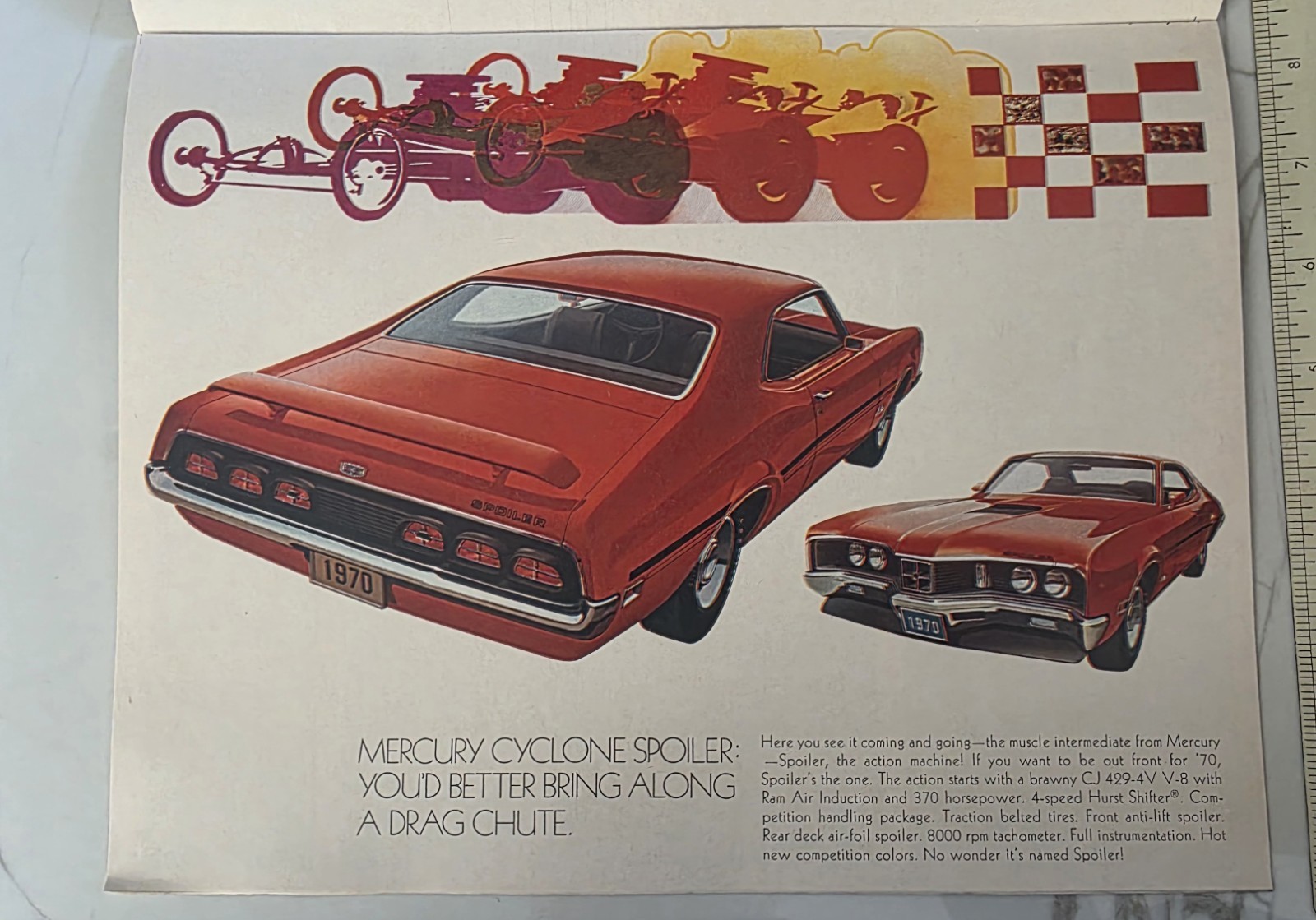 1970 Mercury BIG Sales Brochure Catalog Marquis Cyclone Cougar Montego Monterey