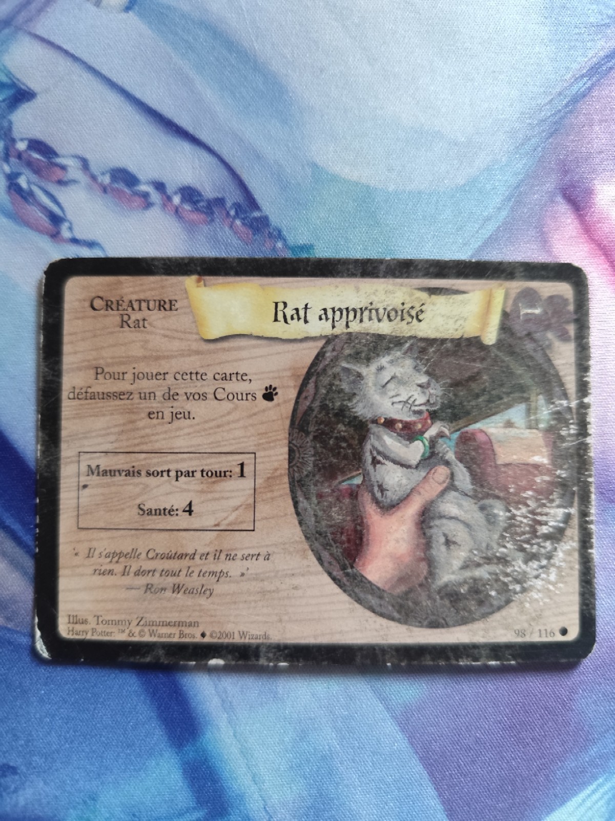 Rat Apprivoisé, Harry Potter Tcg