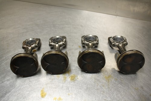 07-08 YAMAHA YZF R1 ENGINE MOTOR BLOCK PISTONS 14B-11650-00-00 4C8-11631-00-00