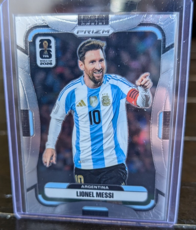 2026 Panini Prizm Fifa World Cup Lionel Messi Image Variation SSP #10 Argentina