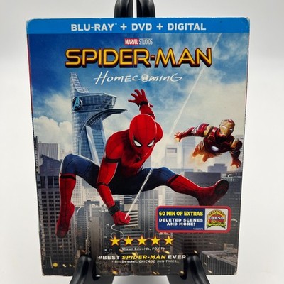 Spider-Man: Homecoming Blu-ray + DVD + Digital (2017) Tom Holland