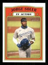 2021 Topps Heritage #166 Jorge Soler IA Kansas City Royals TW4095