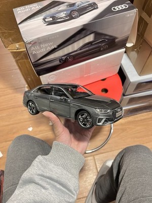 1:18 Scale 2020~2024 Audi A4 LWB Daytona Gray Pearl Effect Diecast Models Car