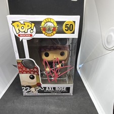 Autographed Funko Pop! Rocks Axl Rose #50 Guns N' Roses Vinyl Figure ACOA signed