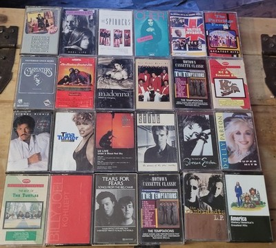 Rock/pop/New Wave CASSETTE LOT