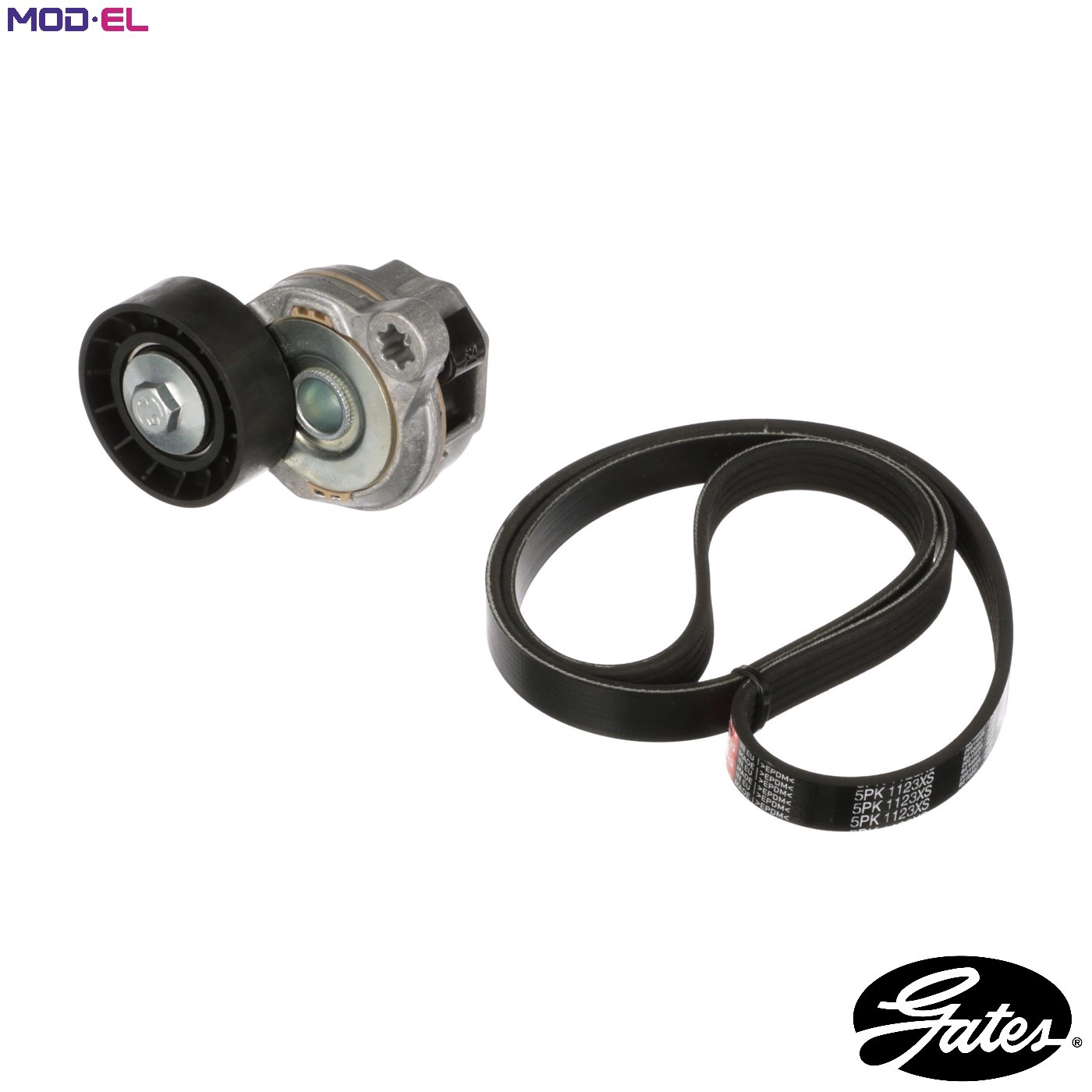 GATES V-ribbed belt set VOLVO K015PK1123XS 5PK1123XS,T39290,31401425 Serpentine belt kit,Auxiliary belt kit,Poly V-belt kit,V-ribbed belt kit - Image 17