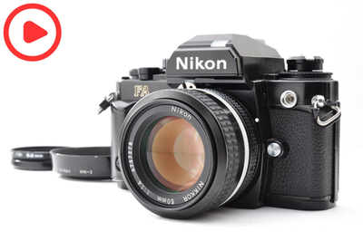 Nikon FA Black 35mm Film Camera Ai 50mm f1.4 Lens From Japan [w