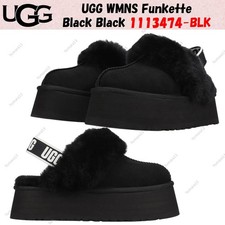 UGG WMNS Funkette Black Black 1113474-BLK Women's Size