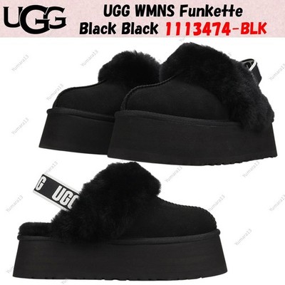 UGG WMNS Funkette Black Schwarz 1113474-BLK Damen Gr.