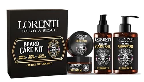 Kit Barbe Lorenti Tokyo et Seoul pour Stopper les Démangeaisons et Poils Drus