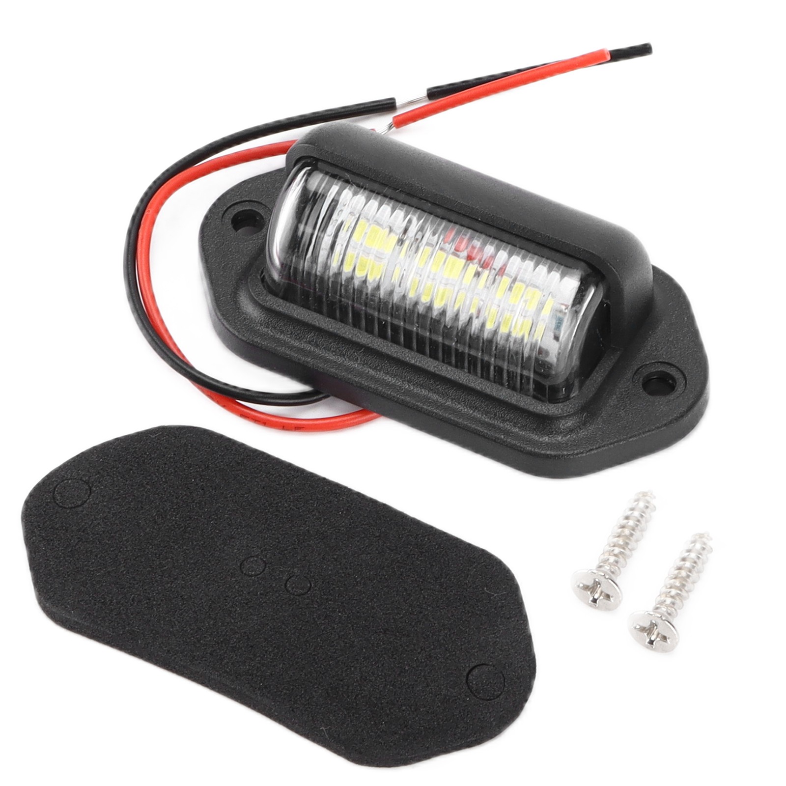 ˜License Plate Light High Brightness 4pcs 12V 6LED Side Marker Lamp For Car