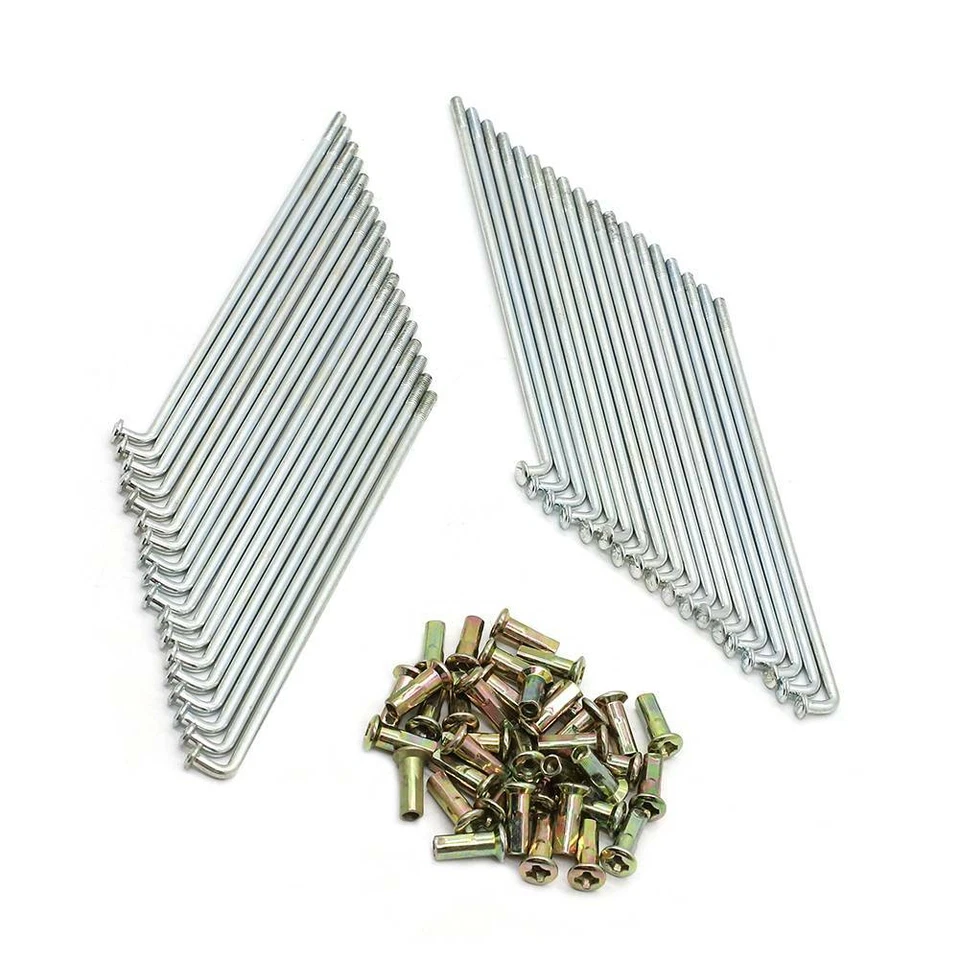 Conjunto de raios de roda traseira 14" para Yamaha TTR125E TTR 125E 2000-2009 1B2-F5304-00-00 - Imagem 2 de 4