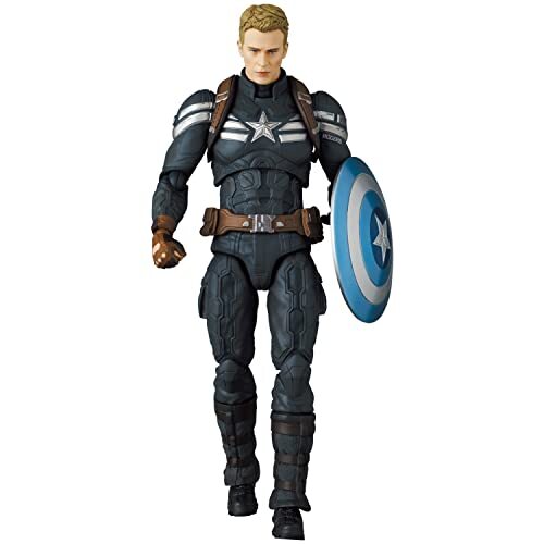 MAFEX CAPTAIN AMERICA Stealth Suit No.202 Medicom Toy New from Japan