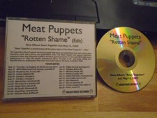 RARE PROMO Meat Puppets CD single Rotten Shame EYES ADRIFT Exterminators nirvana