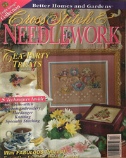NEW CROSS STITCH  NEEDLEWORK MAGAZINE 5 TECHNIQUES 16 PATTERNS APRIL 1997