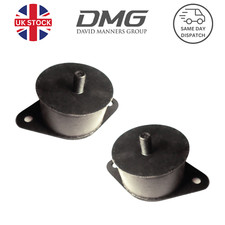 MGB ENGINE MOUNTINGS X2 PAIR ROUND RUBBER BUMPER MODELS (1974-1980) BHH1621