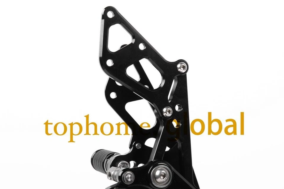 Juego de 13 estriberas traseras CNC negras para Suzuki GSXR1000 GSX1000R 2009-2016 Foto 3 de 4